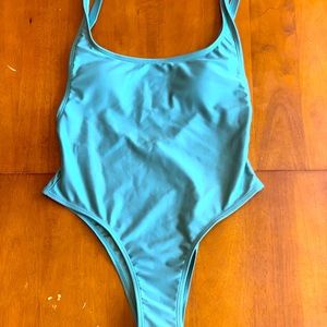 SOLD - Low Back Bathing Suit